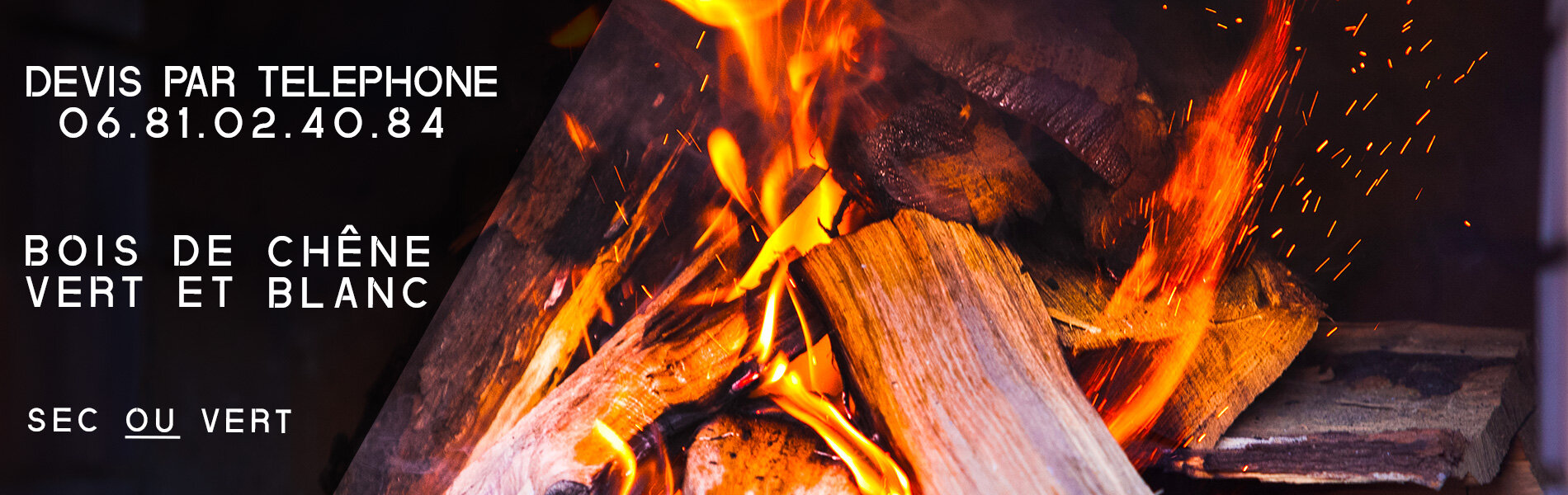 Vente de bois de chauffage en Chêne à Ganges